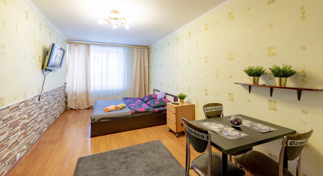 Двухместные апартаменты Апартаменты-студия 1 RELAX APART – Ленинградская 33