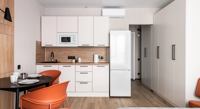 Terrakotovyy Loft — V Gosti u Mashen'ki Flat, Rezervovat Apartmán Moskva Rusko, poblíž Ozyornaya Metro Station