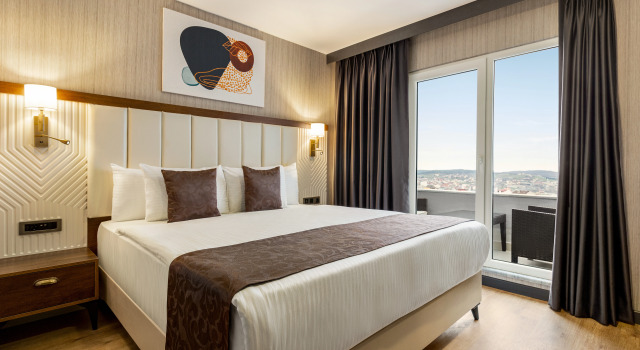 Двухместный номер Deluxe с балконом Trademark By Wyndham Operla Airport Hotels Arnavutköy