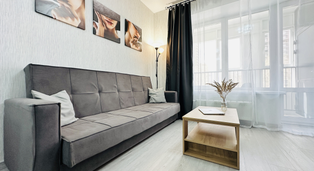 Studiya Komfort Klassa Okolo Perm-Ekspo Flat, Prenota Appartamento Hotel a Perm Krai con parcheggio, Parcheggio