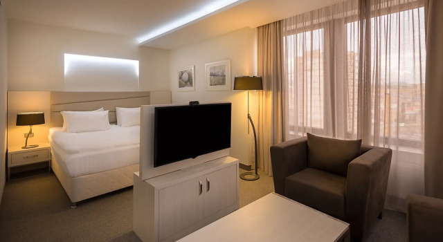 Superior- dobbelt værelse Hrazdan Hotel