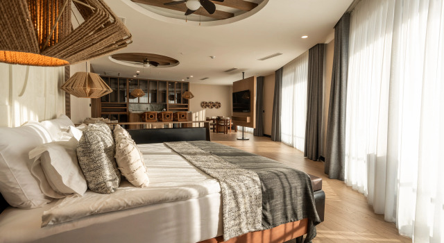 Люкс Ethno с видом на море Отель Ethno Belek - Ultra All Inclusive