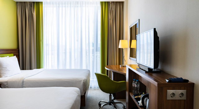 Двухместный номер Стандартный с видом на город Hampton by Hilton Нижний Новгород