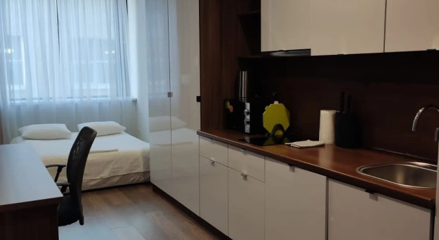 Одноместные апартаменты Comfort c 1 комнатой Апартаменты Apartanik Малышева 42 а-313