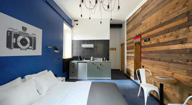 Двухместная студия Хостел BookCase Hotel&Hostel
