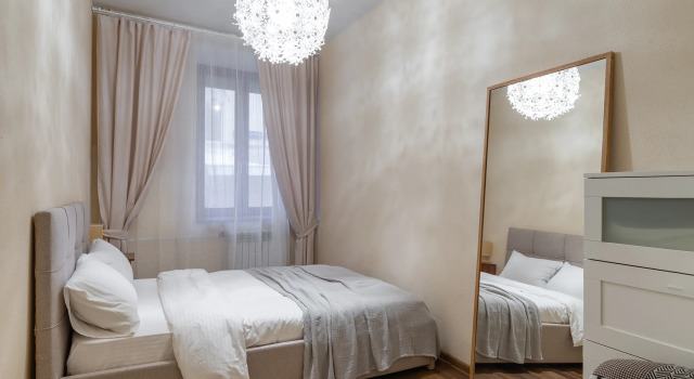 S Dvumya Spalnyami Vozle Kremlya Flat, Rezervovat Apartmán Hotely v Moskva s parkováním, poblíž Lenkom Theatre, Parkování