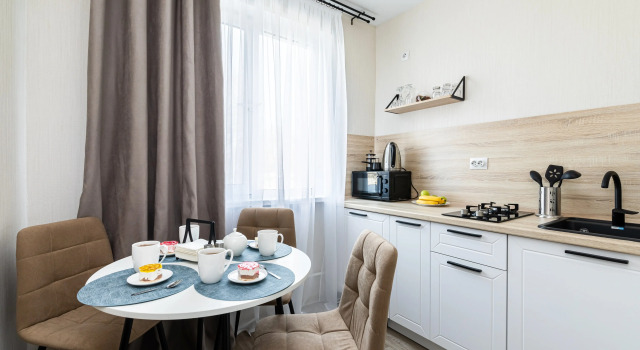 Na Blyukhera Flat, Prenota Appartamento Moskovsky district 