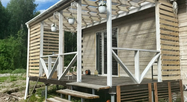 Dom Na Zarechnoy Private house, Prenota Casa vacanze Hotel a Carelia con parcheggio, Parcheggio