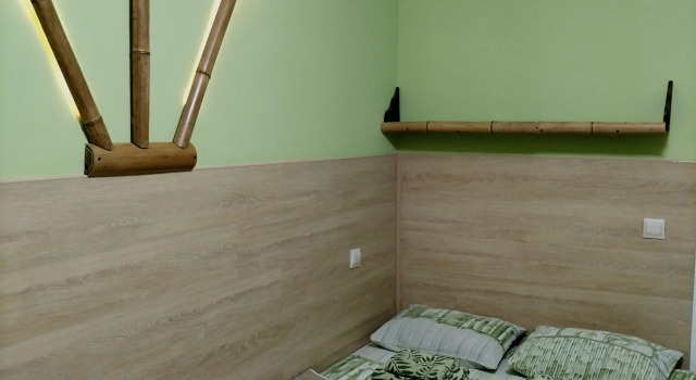Семейный номер Comfort с видом на внутренний двор Меблированные комнаты Бамбо