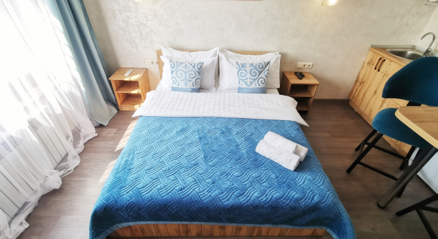 Двухместные апартаменты Апартаменты M.O.O.N. APARTMENTS Жк Arbat