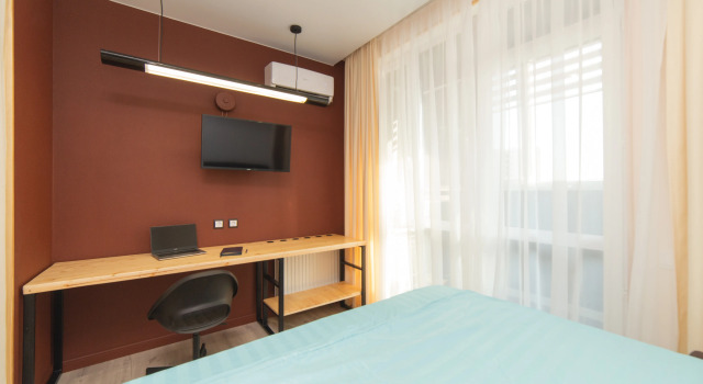 Apartamenty Nochnik Na Lugovoy 24k3, Book Apartment Hotels in Tyumen Region with Parking, Parking