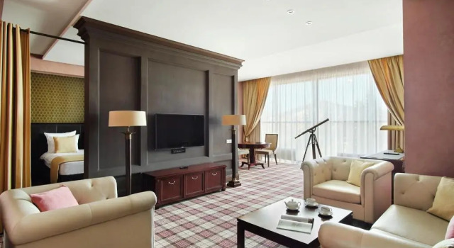 Двухместный люкс с видом на город Отель Best Western Plus Spasskaya