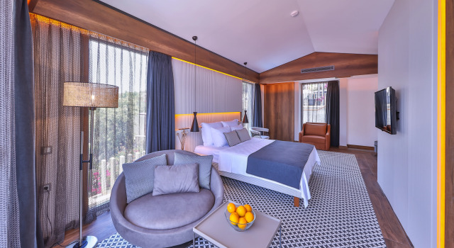Двухместный номер Deluxe с балконом и с красивым видом из окна Casa Bi Hotel