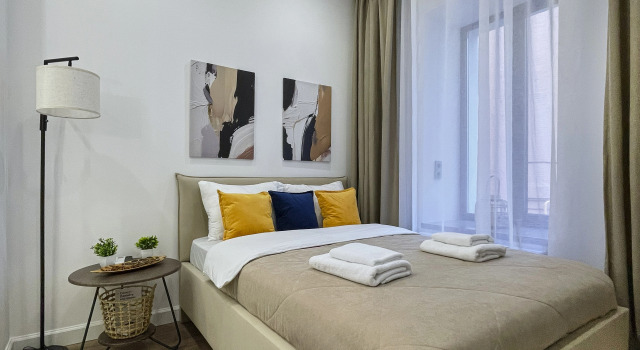 Stilnaya Studiya v Samom Serdtse Moskvy Flat, Book Apartment Moscow Russia