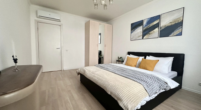 Prostornaya Yevrodvushka V 10 Minutakh Peshkom Ot Metro Kotelniki Flat, Rezervovat Apartmán Hotely v Lyuberetsky District s parkováním, Parkování