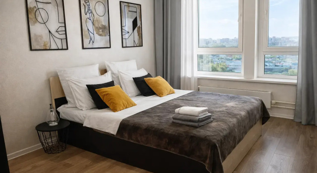S Panoramnym Vidom Flat, Rezervovat Apartmán Hotely v Lyuberetsky District s parkováním, Parkování