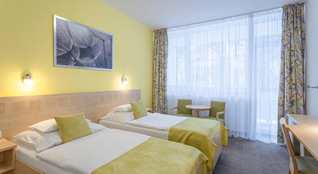 Двухместный номер Comfort с балконом и с красивым видом из окна Hotel Běhounek