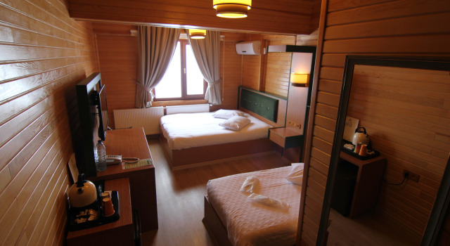 Трёхместный номер Economy с красивым видом из окна Ayder Doga Resort