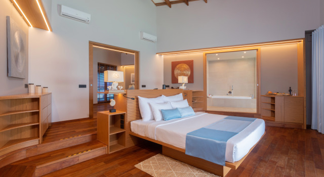 Двухместное бунгало Beach с видом на океан Отель Cinnamon Velifushi Maldives