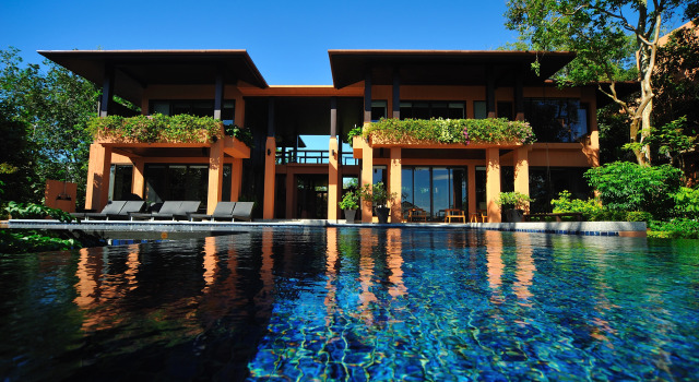Вилла Residential с бассейном с 3 комнатами с видом на океан Sri Panwa Phuket Luxury Pool Villa Hotel