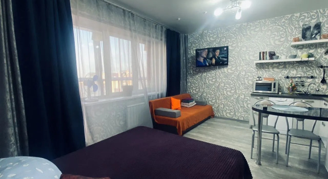 Studiya V Shagovoy Dostupnosti K LD Baykal Flat, Varaa Huoneisto Irkutsk Irkutsk
