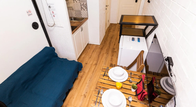 ZhK Landyishi 212/5 Lodging house, Rezervovat Apartmán Hotely v UZAO Area s parkováním, Parkování