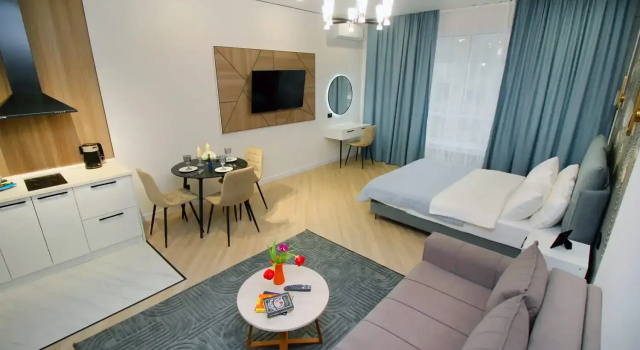 Meredian Apartments, Prenota Appartamento Hotel a Almaty con parcheggio, Parcheggio