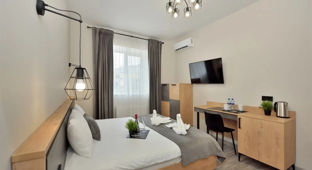 Двухместный номер Comfort Апарт-отель Вершина Банное ГЛЦ