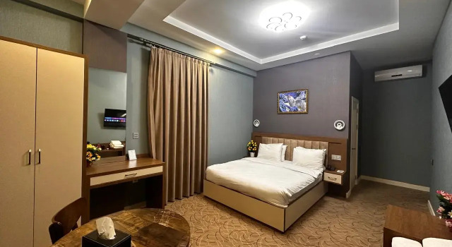 Двухместный номер Deluxe с балконом и с видом на город Отель Royal Meridien