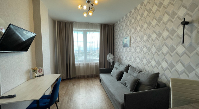 Yevrodvushka V Zhk Arsenal Na 15 Etazhe Chernyshevskogo 39 Flat, Réserver Appartement Perm Perm Krai