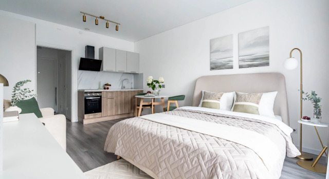Merino Home Izumrud Flat, Rezervovat Apartmán Hotely v Petrohrad s parkováním, Parkování