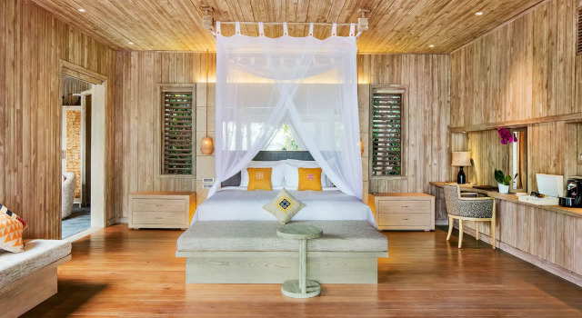 Двухместная вилла с бассейном с видом на залив An Lam Retreats Ninh Van Bay