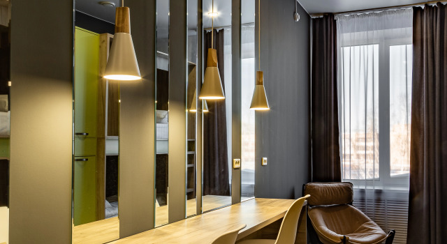 Lit en dortoir Avec vue GREEN hostel