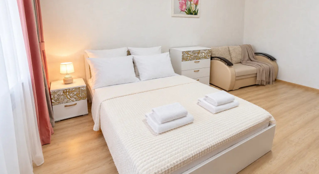 Four Seasons v Centre Apartments - Contactless check-in, Réserver Appartement Hôtels à Ural avec parking, Parking