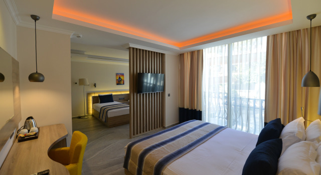 Семейный номер Deluxe с балконом Seyir Village Hotel