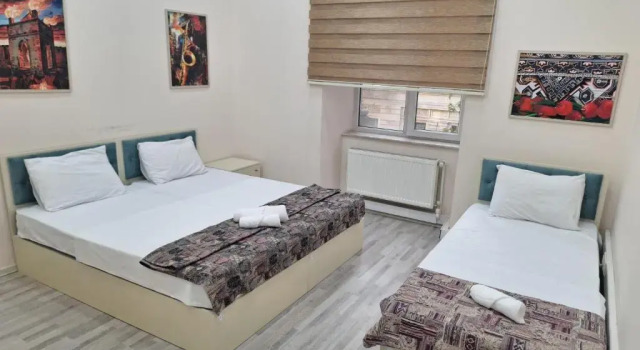 Family room with sea view ALARA İnn HOSTEL & HOTEL