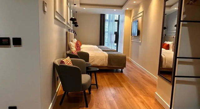 Четырёхместный номер Superior Отель Center Port Hotel Karaköy