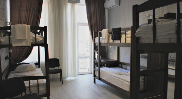Кровать в общем номере (женский номер) Меблированные комнаты OKey Home