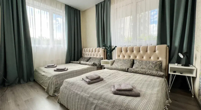 365 Klyuchey po ulitse Komsomolskaya 2 Apartments, Prenota Appartamento Hotel a Tatarstan con parcheggio, Parcheggio