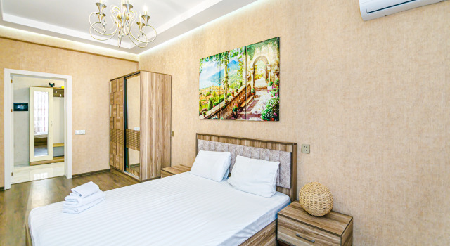 Boulevard Tower Apartment Flat, Book Apartment Baku White City Baku