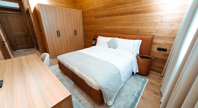 Двухместный номер Standard с красивым видом из окна Курортный отель Le Chalet by Amirsoy