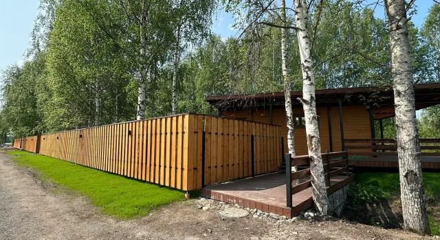 Коттедж с 2 комнатами Гостевой Дом Бобровый Берег