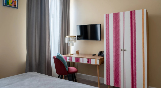 Standardní Dvoulůžkový s manželskou postelí pokoj Amato Hotel