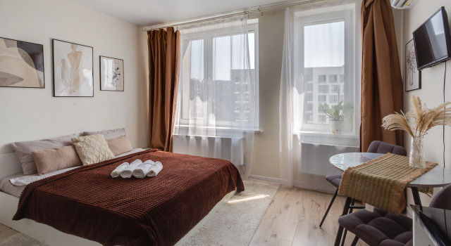 Uyutnaya Studiya 411 Flat, Rezervovat Apartmán Levné hotely v Lyuberetsky District