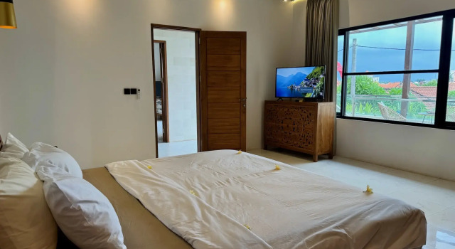 Вилла Deluxe с балконом и с красивым видом из окна Вилла Ketewel Beach