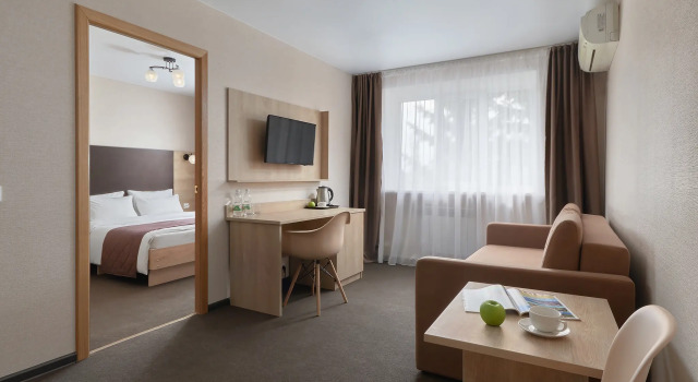 Двухместный номер Standard Comfort с 2 комнатами Гостиница Заречная