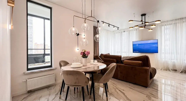 Dizaynerskaya Yevro 2ka Sunvilles V Savin Khaus Flat, Rezervovat Apartmán Wellness hotely v Tatarstan, SPA