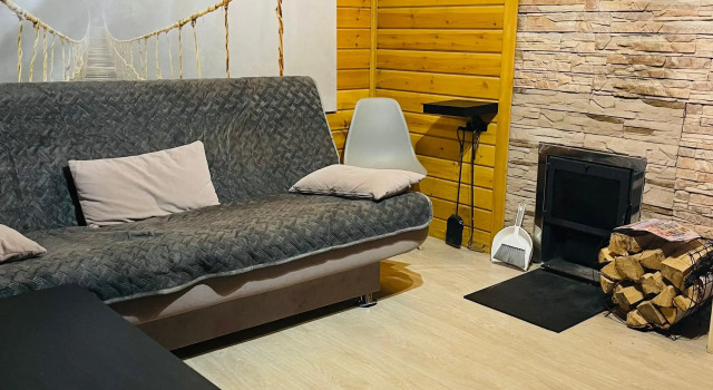 Шестиместный коттедж с красивым видом из окна Гостевой дом River house с сауной