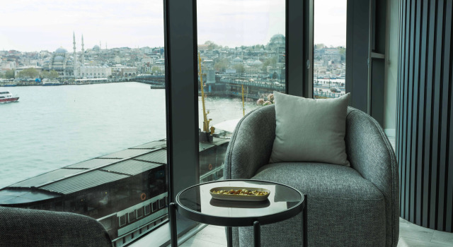 Люкс Executive с видом на море Отель DeCamondo Residence Karaköy