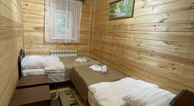 Семейный номер Classic с балконом и с видом на горы База отдыха Forest Yard